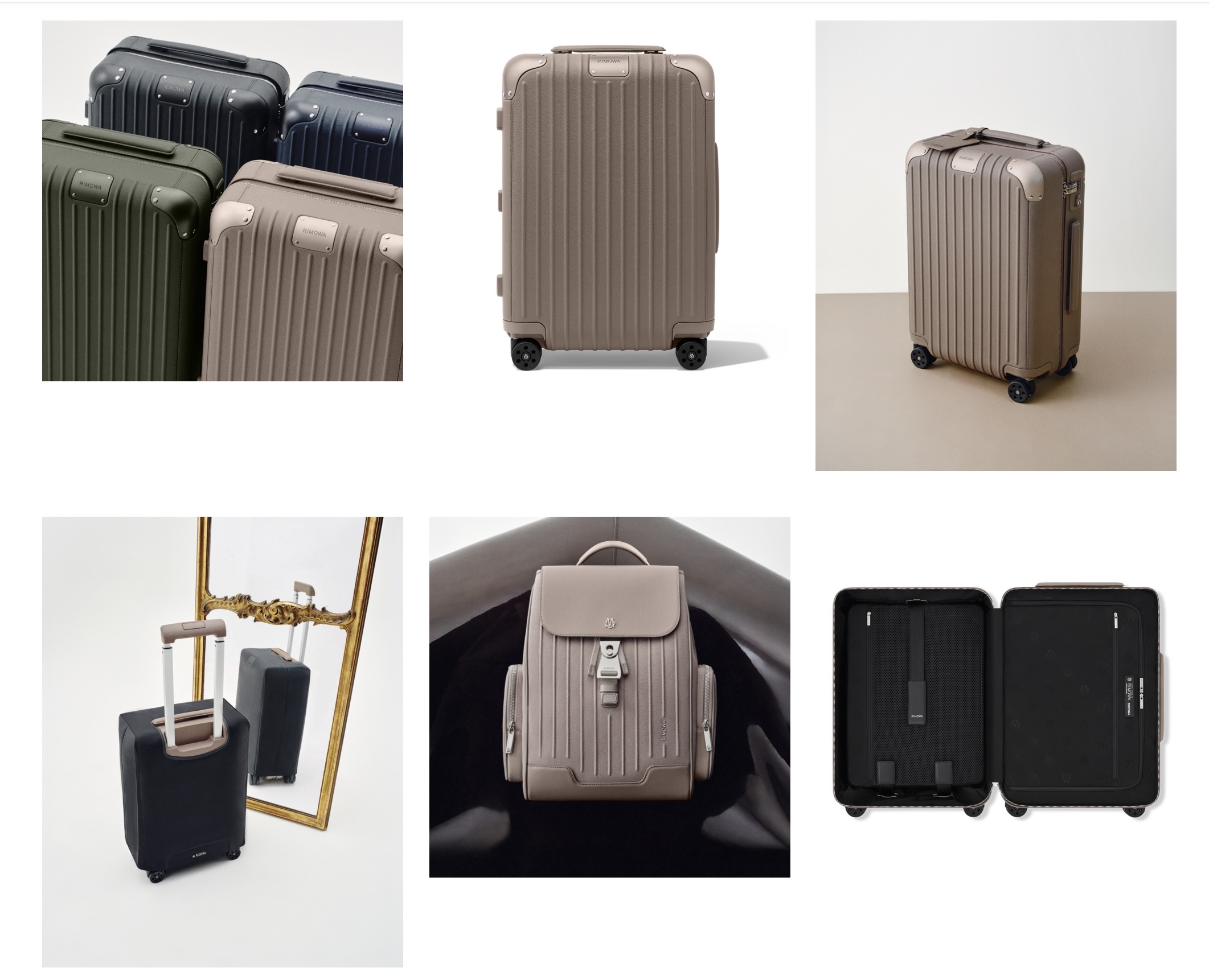 Classy Hues: RIMOWA Introduces Taupe to Its Distinct and Never Still Collections